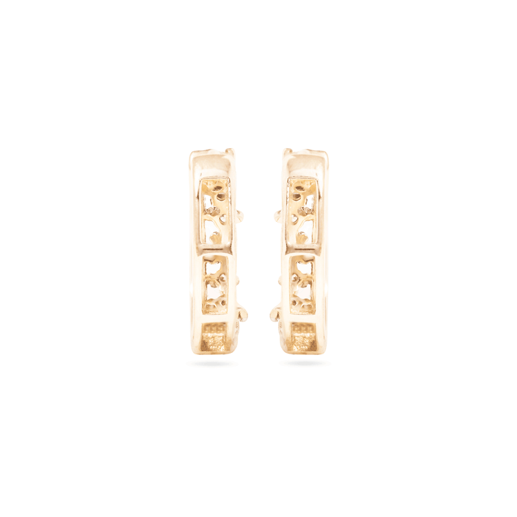 Sparks Fly Diamond Huggies