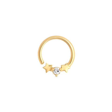 Star Light Fixed Piercing Earring