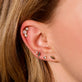 Struck Piercing Earring