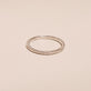 Superfine Diamond and Platinum Band