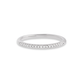 Superfine Diamond and Platinum Band