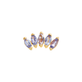 Tanzanite Tiara Piercing Earring