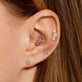 Tanzanite Tiara Piercing Earring