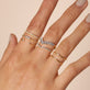 Teeny Baguette Diamond Ring