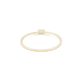 Teeny Baguette Diamond Ring
