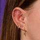 Teeny Cluster Piercing Earring