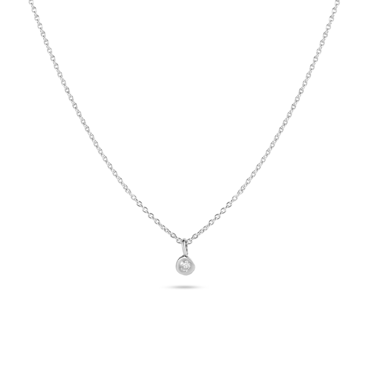 Teeny Diamond Choker Necklace