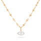Teeny Diamond Evil Eye Choker