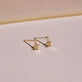 Teeny Diamond Fallen Star Studs