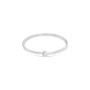 Teeny Round Diamond Ring