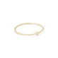 Teeny Round Diamond Ring