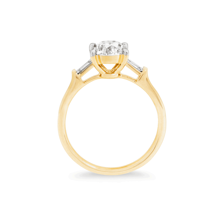 Stone and Strand 14K Yellow Gold The Clara Diamond Ring Image