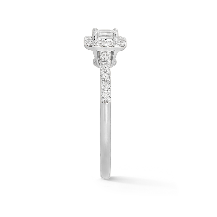 Stone and Strand 14K White Gold The Greta Diamond Ring Side Image