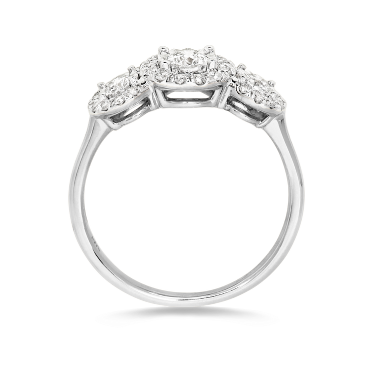 Stone and Strand 14K White Gold The Josephine Ring Image