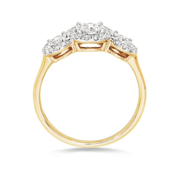 Stone and Strand 14K Yellow Gold The Josephine Ring Image
