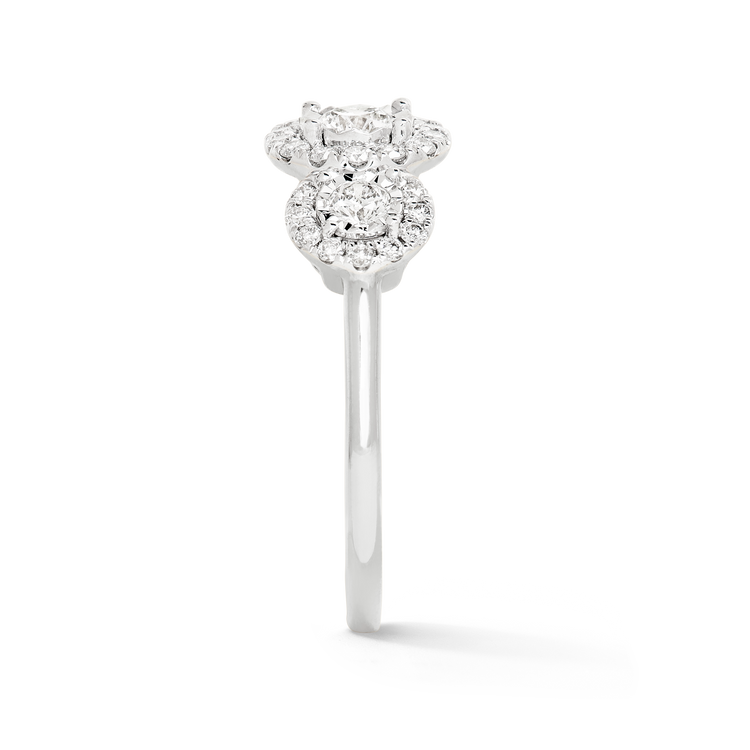 Stone and Strand 14K White Gold Gold The Josephine Diamond Ring Side Image