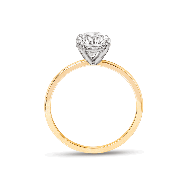 Stone and Strand 14K The Lauren Ring In Yellow Gold Image