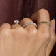 The Lauren Ring In Platinum