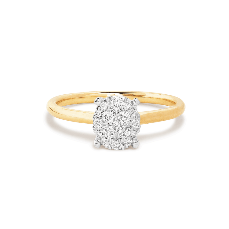 The Sophia Ring in Yellow Gold
