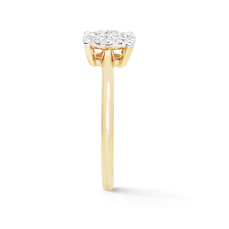 Stone and Strand 14K Yellow Gold The Sophia Ring Side Image