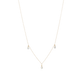 Three Pear Opal Choker Necklace