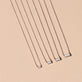 Tiny Baguette Diamond Necklace
