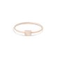 Tiny Baguette Diamond Ring