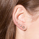 Tiny Bezel Diamond Stud