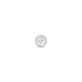 Tiny Bezel Diamond Stud