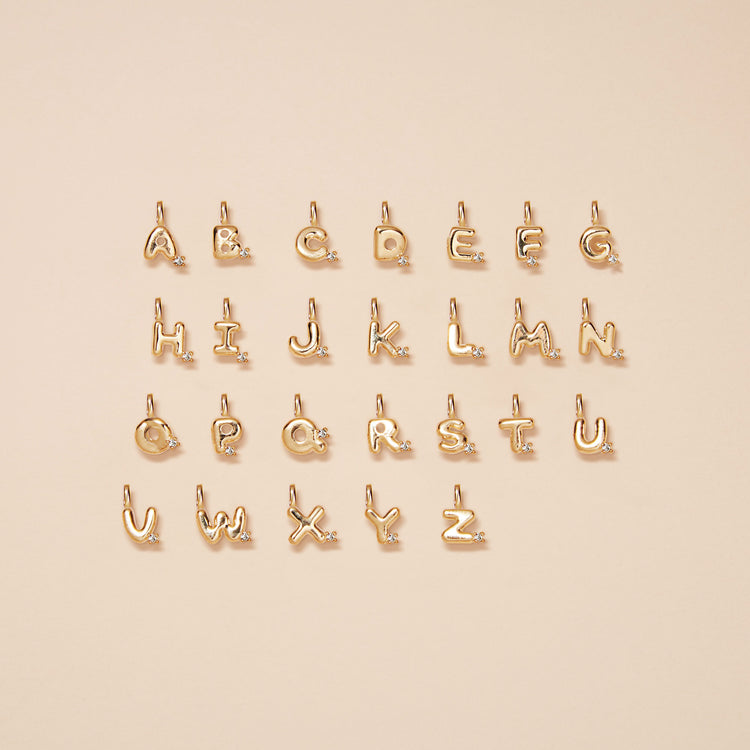 Tiny Bubble Tea With Diamond Necklace