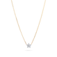 Stone and Strand 10K Yellow Gold Tiny Pave Diamond Star Necklace Front Image