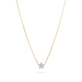 Tiny Pave Diamond Star Necklace