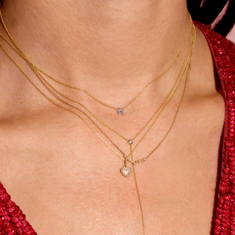 Diamond & Malachite Chunky Star Necklace – Sass & Edge