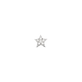 Tiny Pave Diamond Star Stud