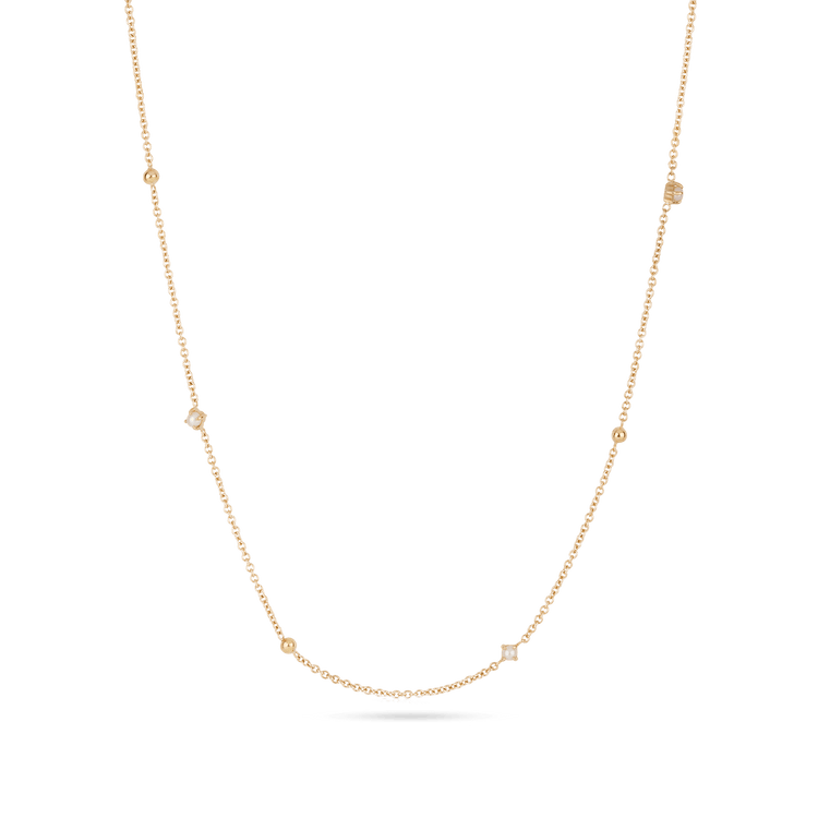 Tiny Pearl Necklace – MCHARMS