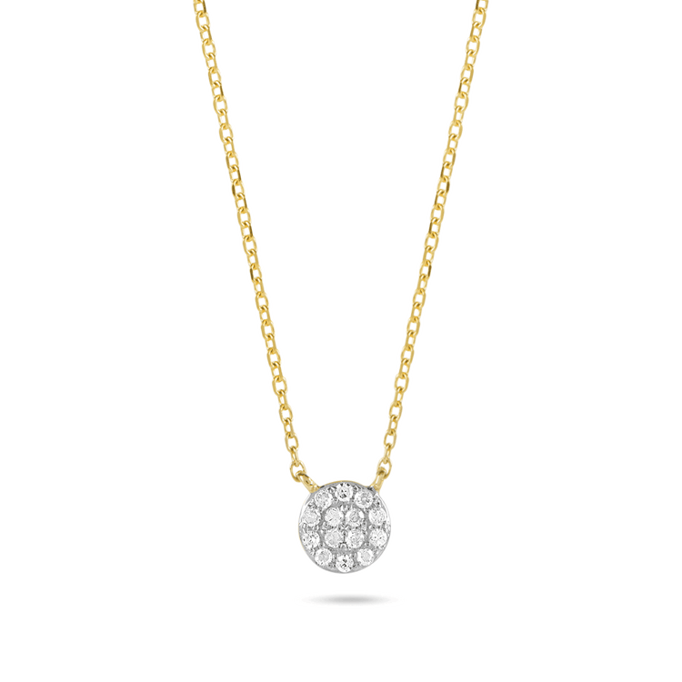 Rhodium Solitaire String Necklace Set – KCARAT