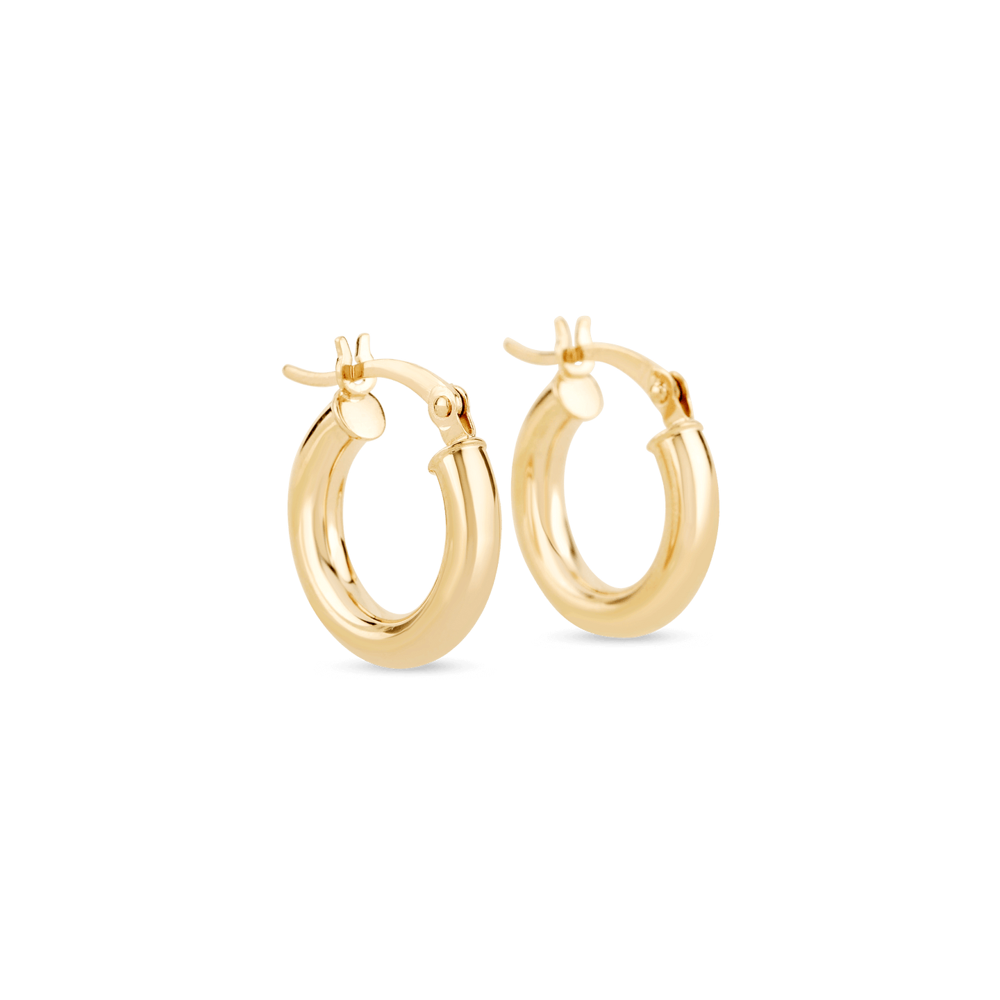 Tiny 14k Gold Hoop Earrings Top Sellers | bellvalefarms.com