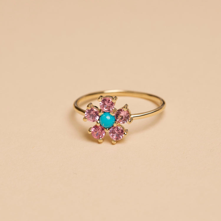 Turquoise Daisy Days Band