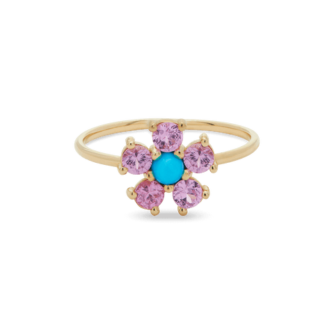 Turquoise Daisy Days Band