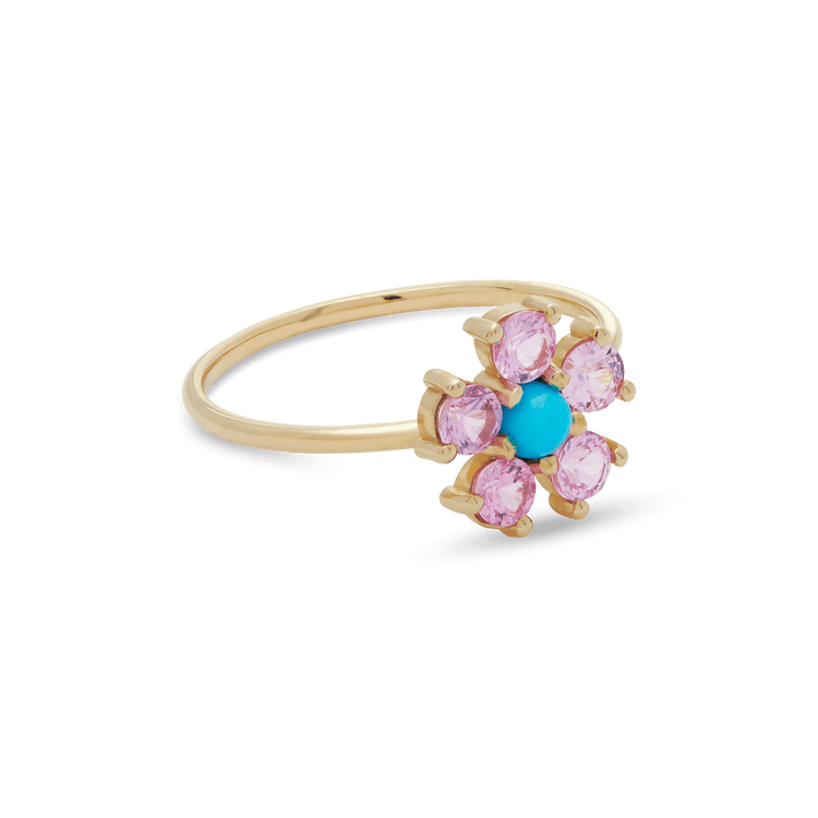 Turquoise Daisy Days Band