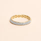 Ultra Bold Micro Diamond For Eternity Band
