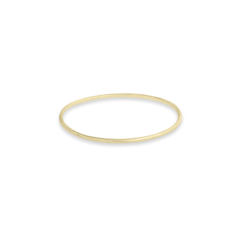 Stone and Strand 10K Yellow Gold Ultra Fine Gold Band Front Image