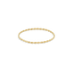 Ultra Fine Gold Twist Ring