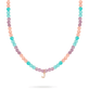 Unicorn beads initial necklace