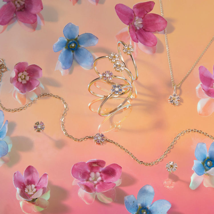 Unicorn Flower Stud
