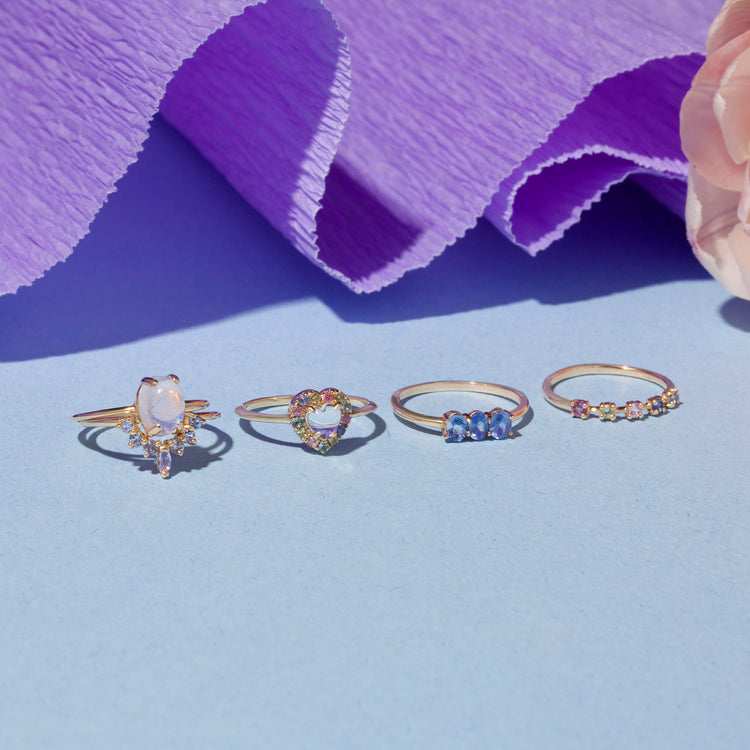 Unicorn Gemstone Ring