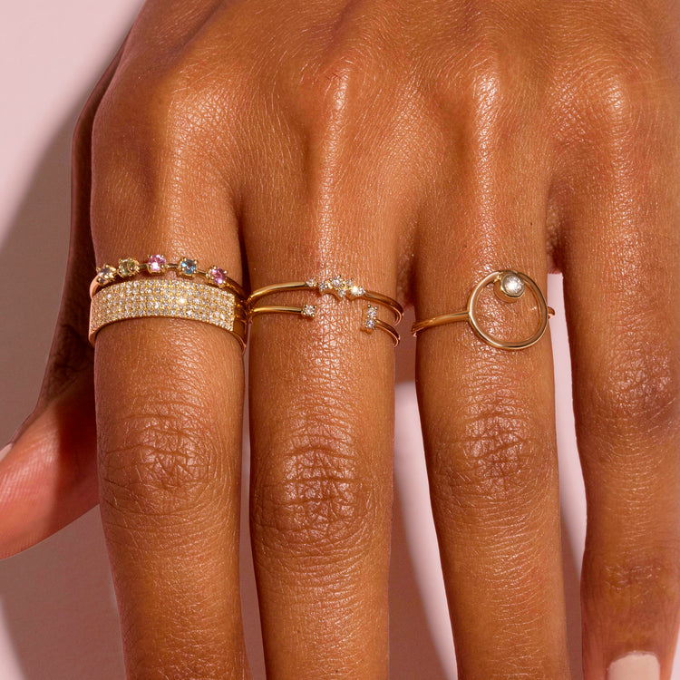 Unicorn Gemstone Ring