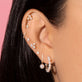 Uptown Pearl Diamond Studs