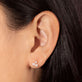 Uptown Pearl Diamond Studs