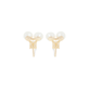Uptown Pearl Diamond Studs